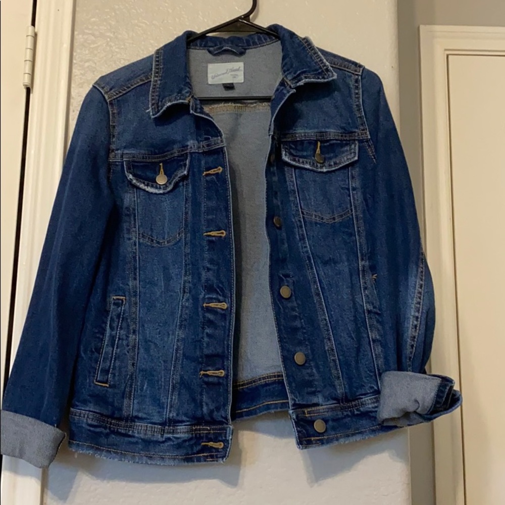 Dark Denim Jean Jacket